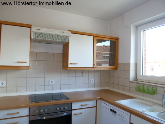 Gievenbeck: Pfiffige 3-Zi-Wohnung mit Loggia, EBK und Stellplatz!