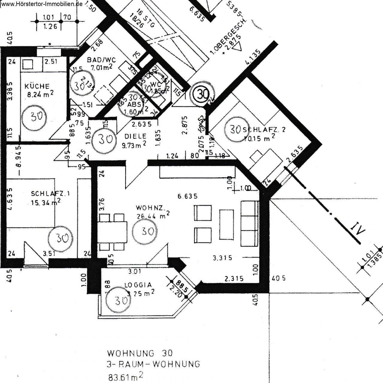 Für Anleger und Eigennutzer, 3-Zi.-ETW mit ausgezeichneter Raumaufteilung!
