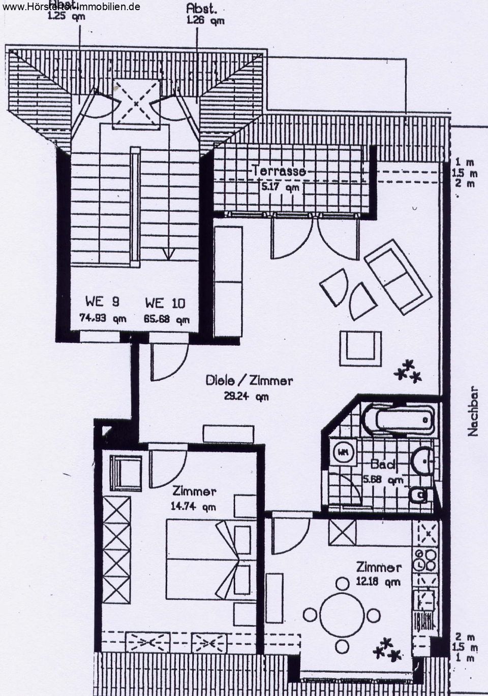 Alt-Lindenau: stilvolle Dachgeschoß-Wohnung im Denkmal!