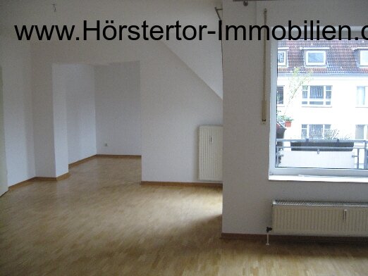Münster-Mauritz: 4-Zi-Maisonette mit Balkon, EBK und TG-Platz
