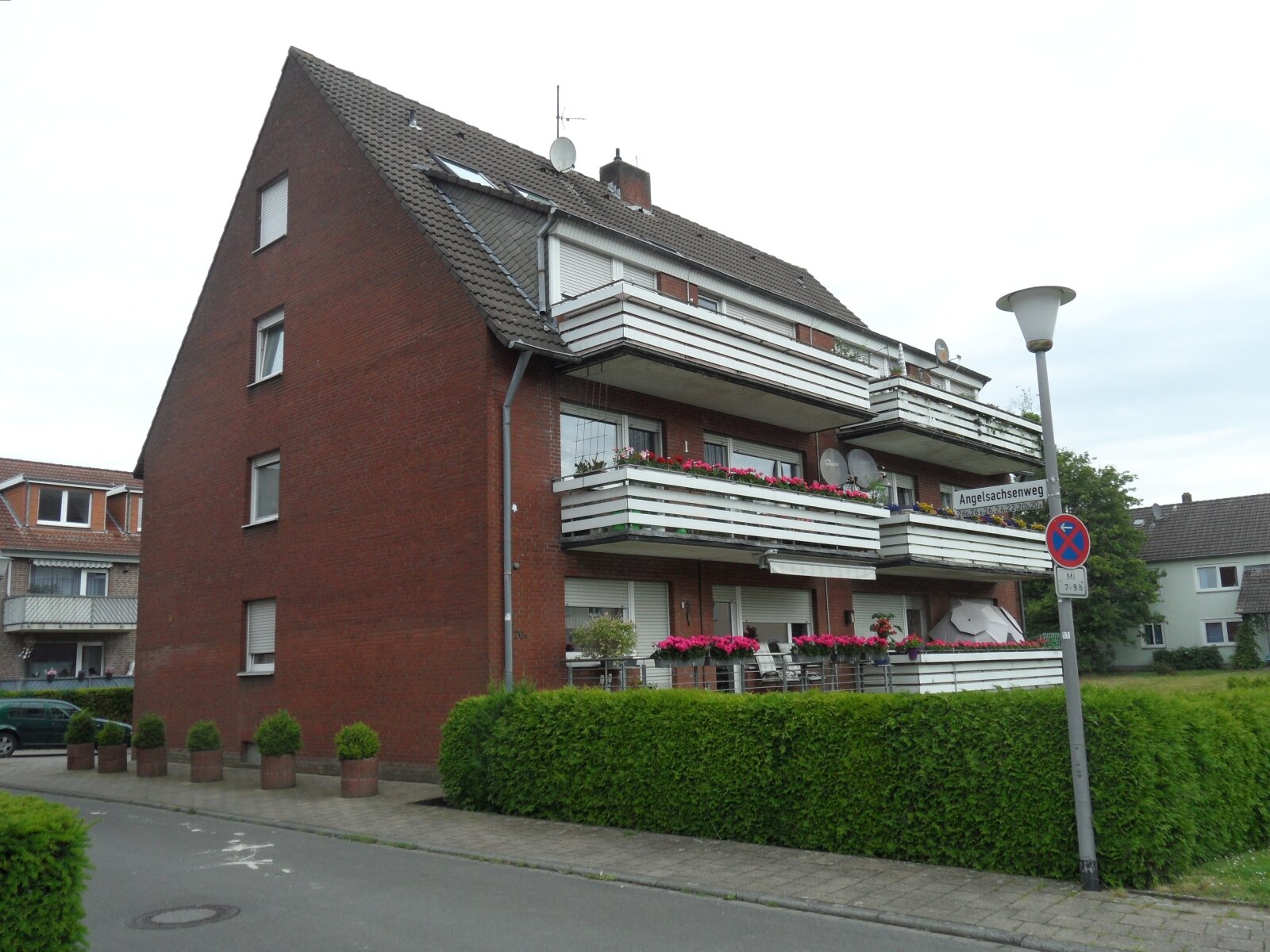 Münster-Gremmendorf: schöne 3-Zi.-Wohnung im 1. OG mit Garage!