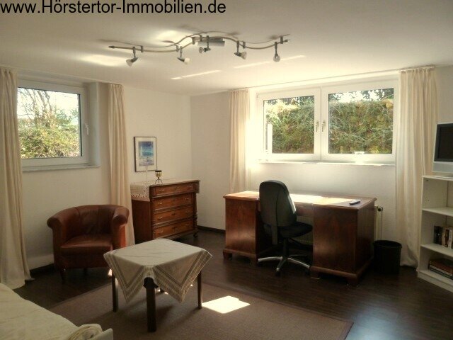 Angelmodde, für "Wochenendfahrer": teilmöbliertes Souterrain-Apartment mit EBK