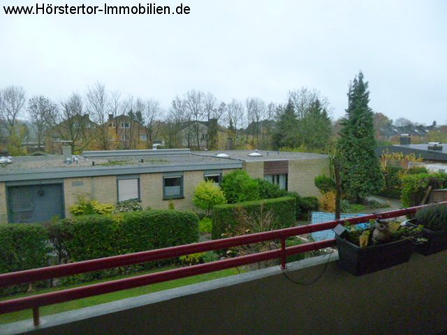 Aussicht vom Balkon