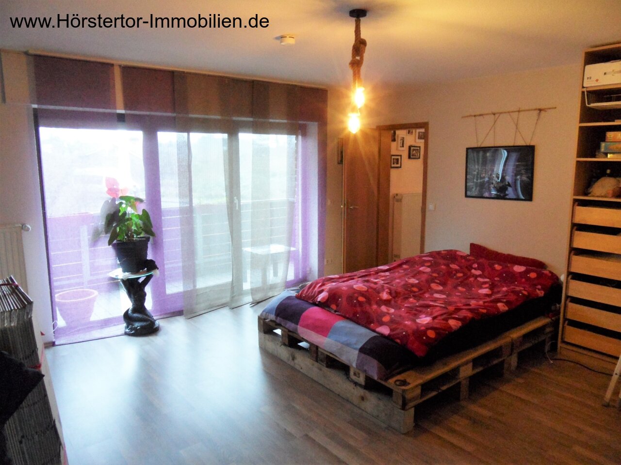 Schlafzimmer mit Balkon Schlafzimmer mit Balkon