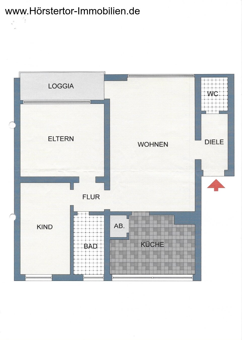 Grundriss ETW Inselviertel Grundriss ETW Inselviertel